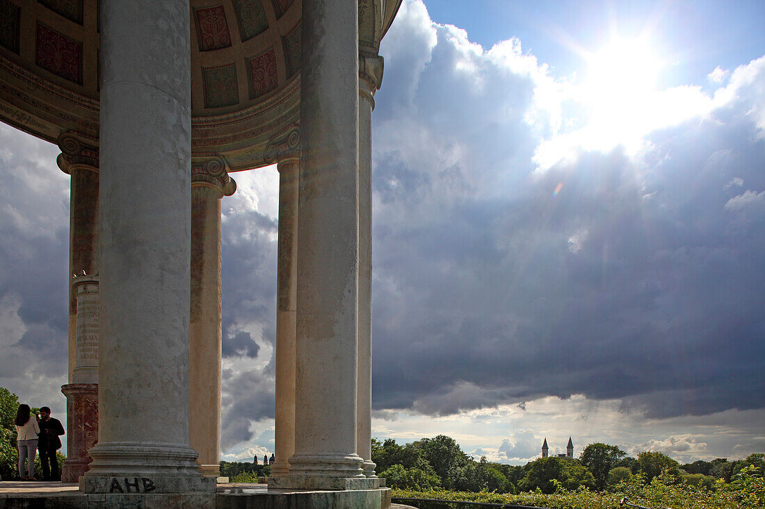 Monopteros, Englischer Garten, Munich, Bavaria, Germany