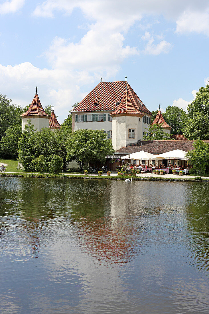 Schloss Blutenburg, Obermenzing, München, Bayern, Deutschland