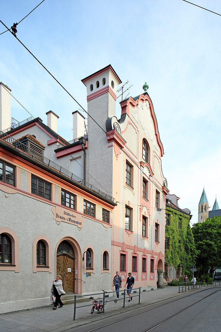 Schlossstrasse, Haidhausen, Munich, Bavaria, Germany