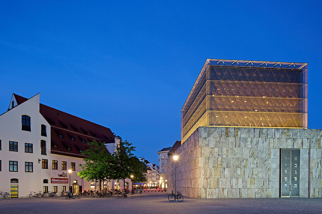Syngoge und Stadtmuseum, Sankt-Jakobs-Platz, München, Bayern, Deutschland