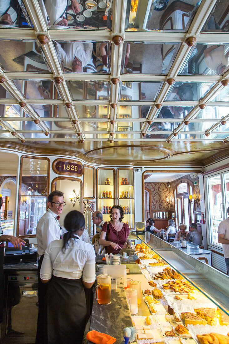 Confetaria Nacional, traditional pastry shop, Lisbon, Portugal