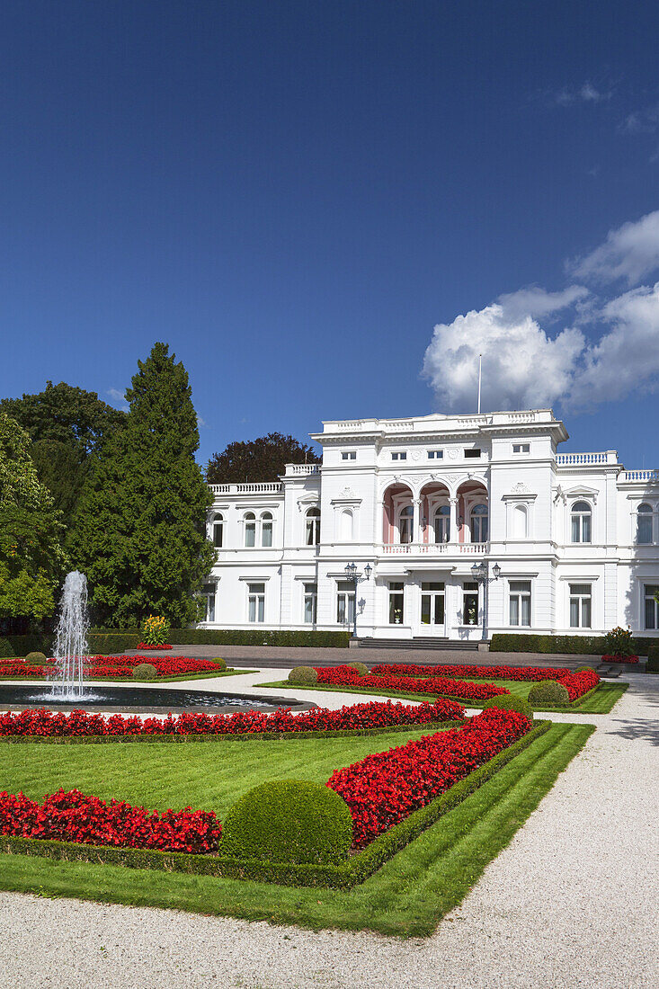 Villa Hammerschmidt in Bonn, Weißes Haus von Bonn, Mittelrheintal, Nordrhein-Westfalen, Deutschland, Europa
