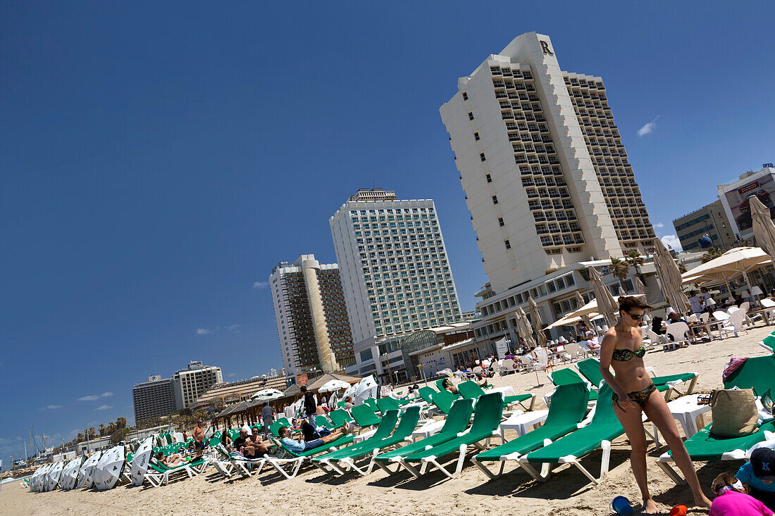 The beach, Tel-Aviv, Israel