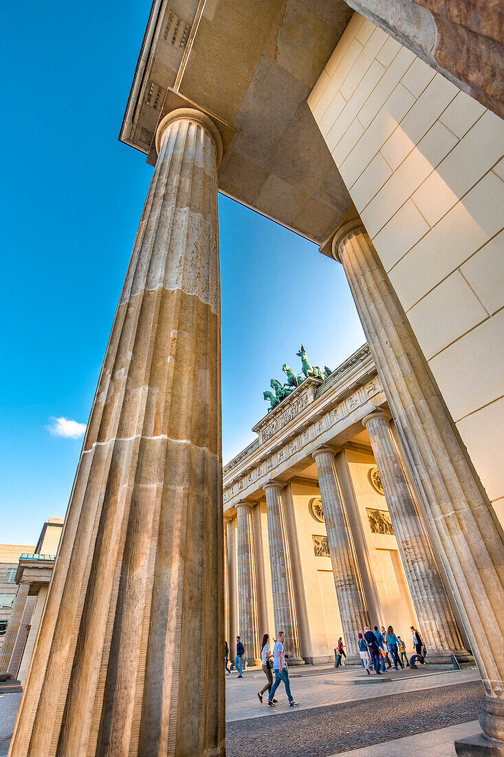 Brandenburg Gate, Pariser Platz, Berlin, Germany