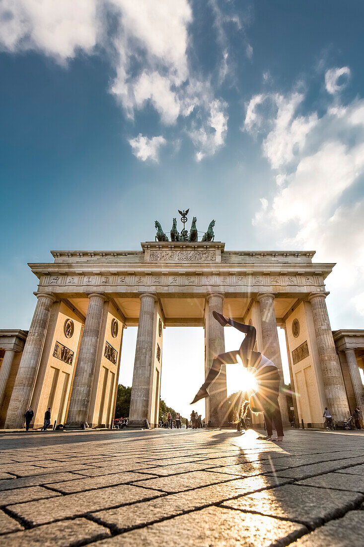 Brandenburg Gate, Pariser Platz, Berlin, Germany