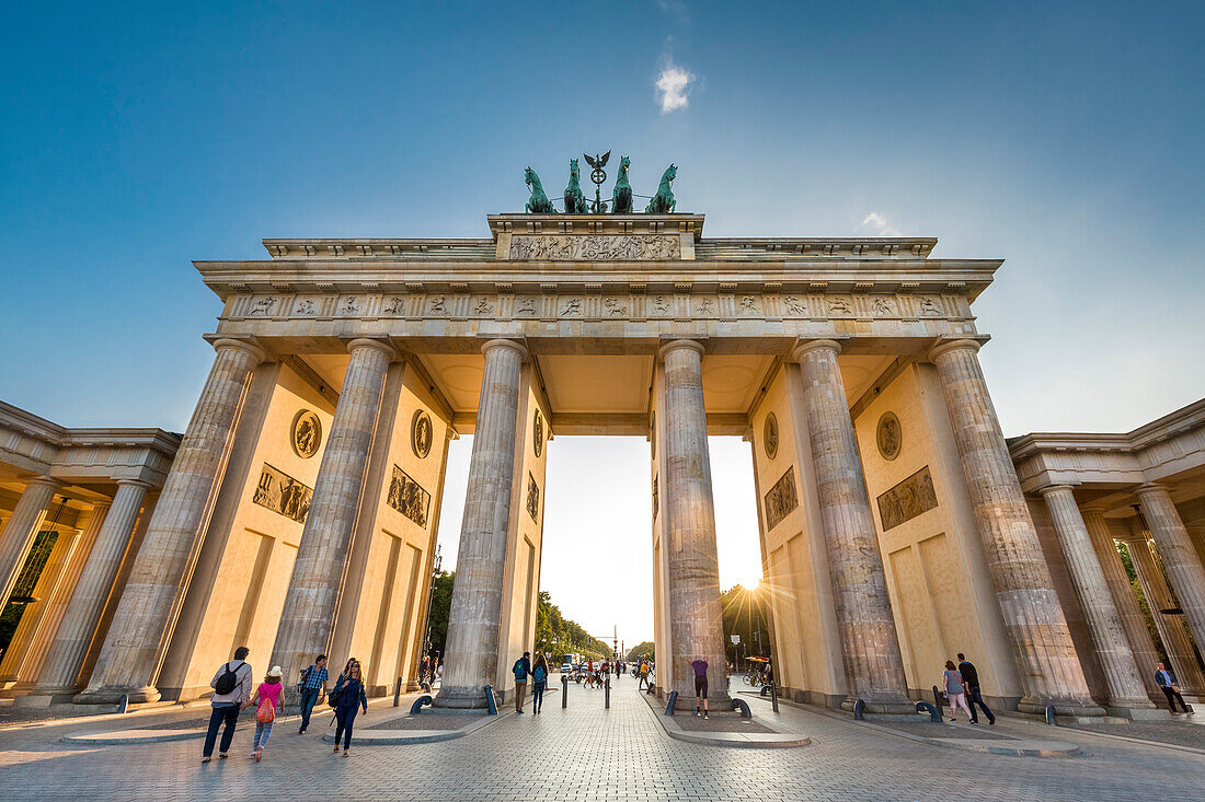 Brandenburg Gate, Pariser Platz, Berlin, Germany