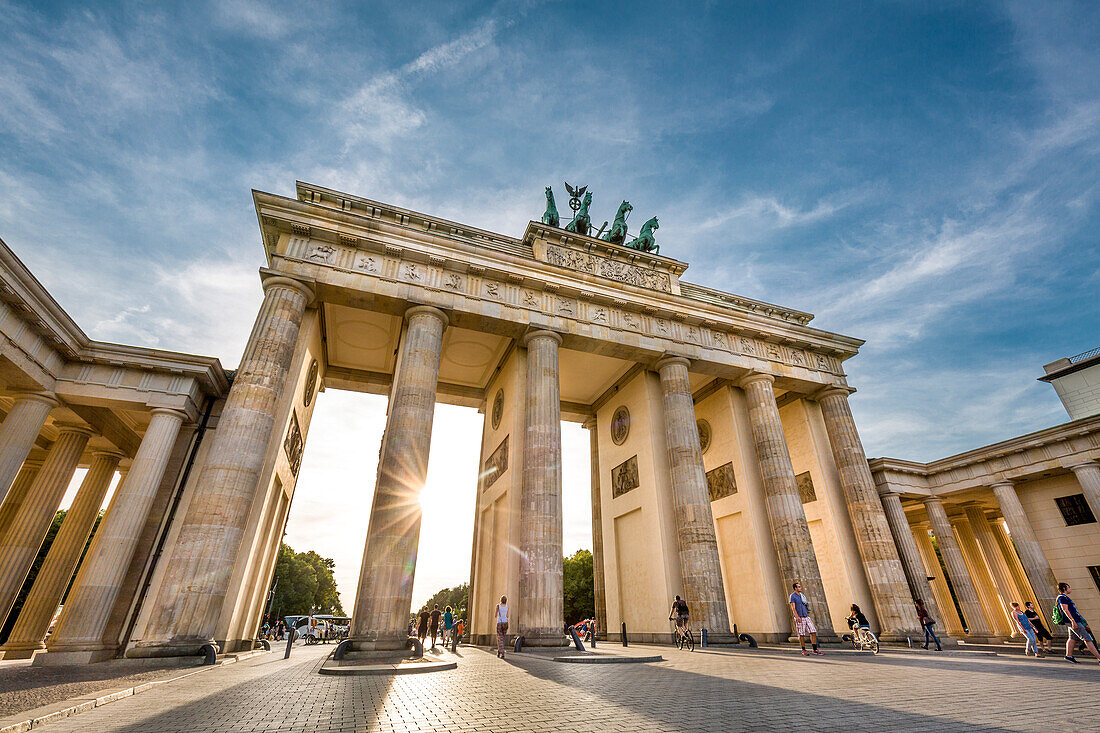 Brandenburg Gate, Pariser Platz, Berlin, Germany