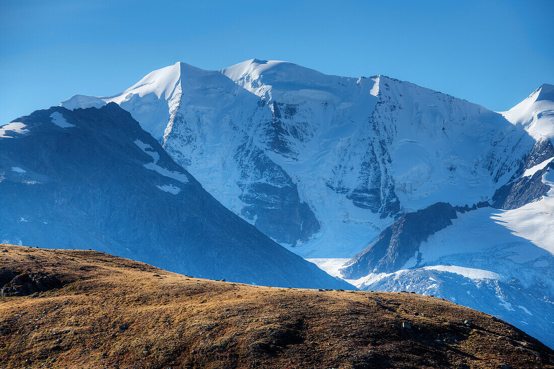 Piz Palu Northface, Bernina, Pontresina, Engadine, Canton Grisons, Switzerland