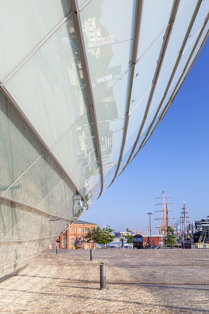 Klimahaus in the new port of Bremerhaven, Hanseatic City Bremen, North Sea coast, Northern Germany, Germany, Europe