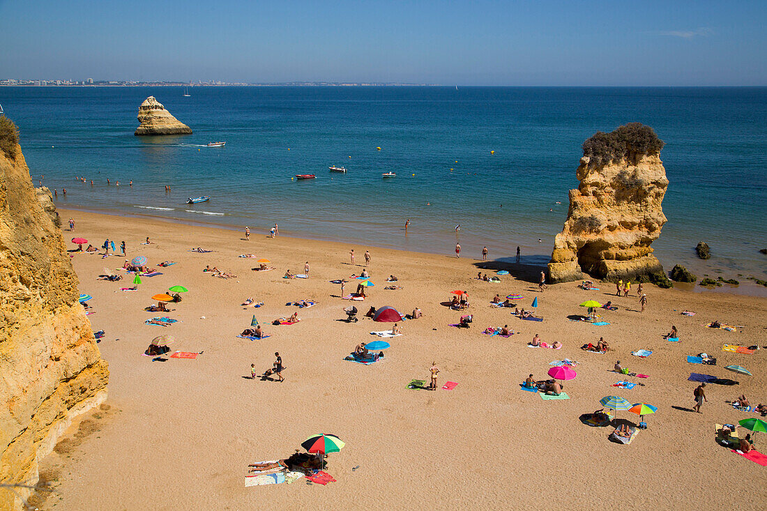 Praia Dona Ana, Lagos, Algarve, Portugal, Europe