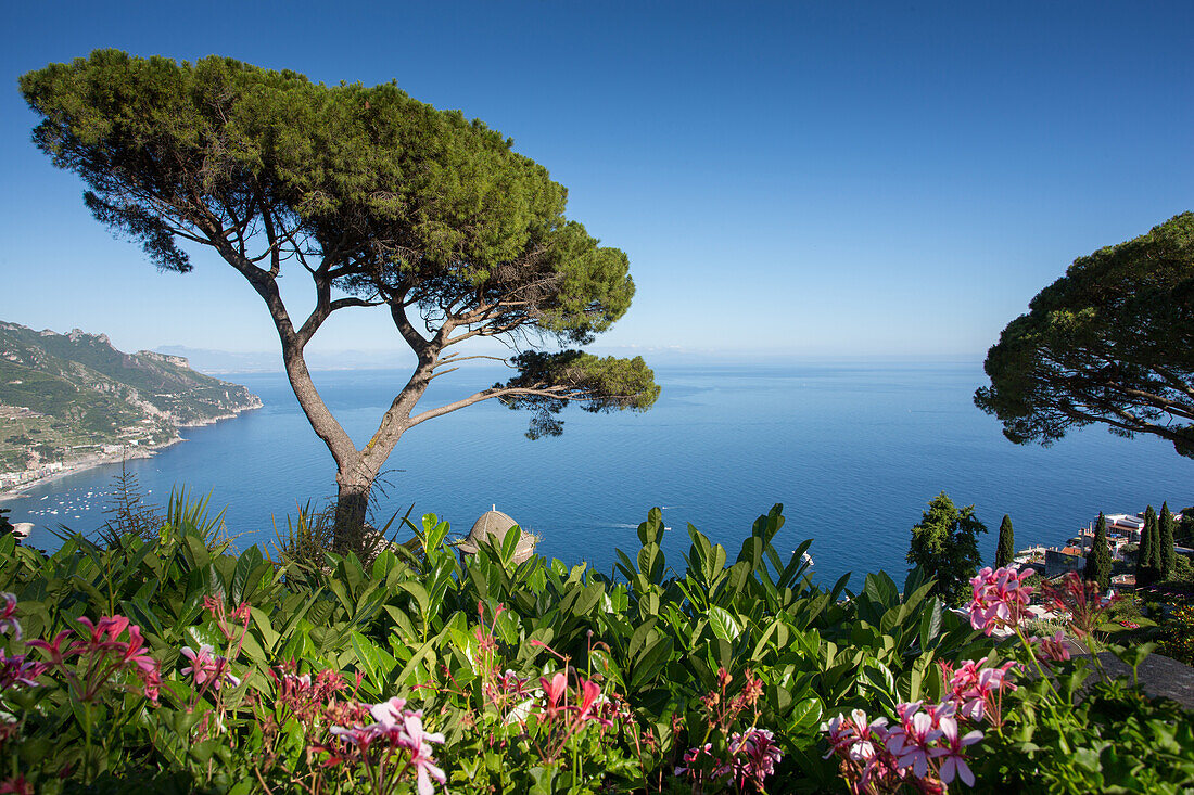 Villa Rufolo, Ravello, Costiera Amalfitana (Amalfi Coast), UNESCO World Heritage Site, Campania, Italy, Europe