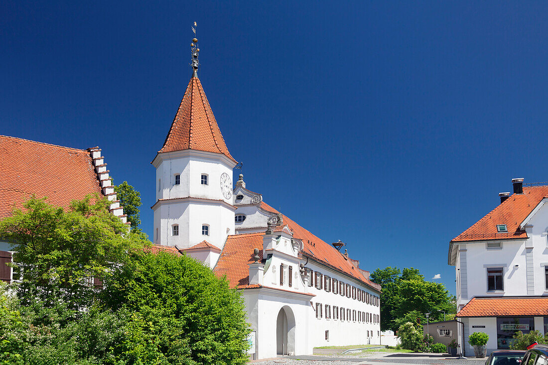 Monastery Schussenried, Bad Schussenried, Upper Swabian Baroque Route, Upper Swabia, Baden-Wurttemberg, Germany, Europe