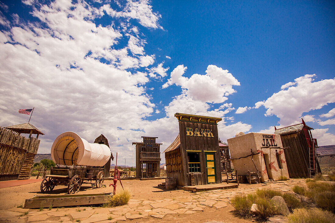 Ghost Town, Virgin Trading Post, Utah, Vereinigte Staaten von Amerika, Nordamerika