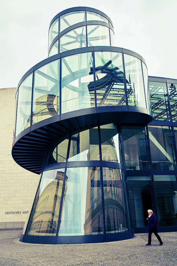 Erweiterung des Deutschen Historischen Museums von Ieoh Ming Pei, Berlin, Deutschland.