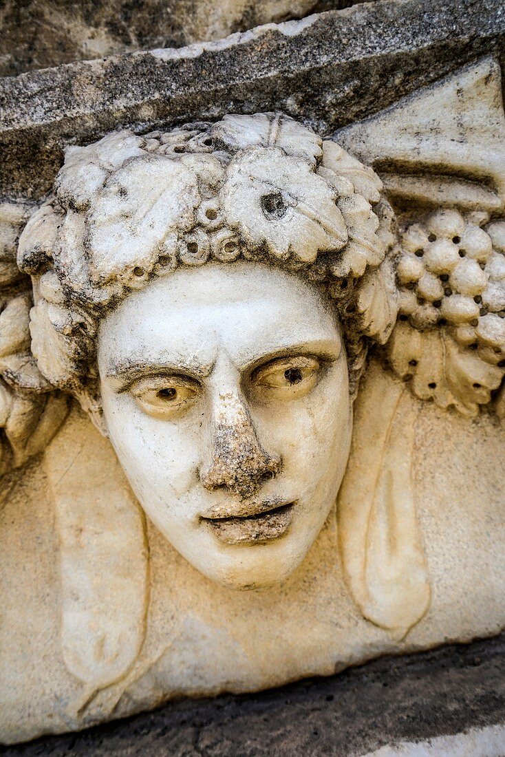 Sebasteion Figurehead. Aphrodisias. Ancient Greece. Asia Minor. Turkey