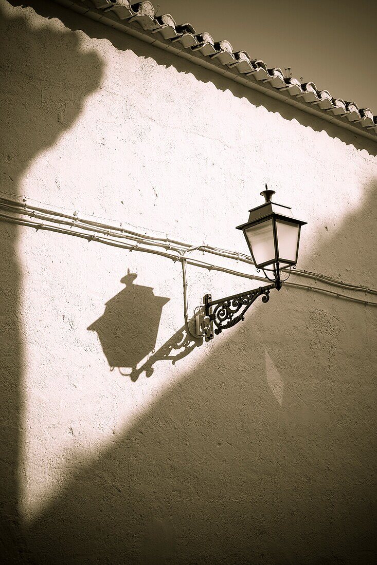 Wall detail in Granada, Andalusia, Spain.