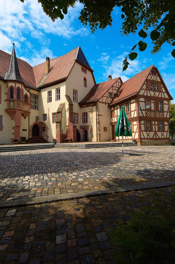 Kurmainzisches Schloss castle, Tauberbischofsheim, Baden-Wuerttemberg, Germany, Europe.