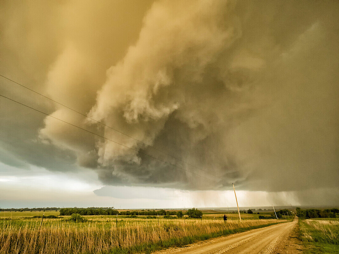 Tornado Near Chapman Kansas.