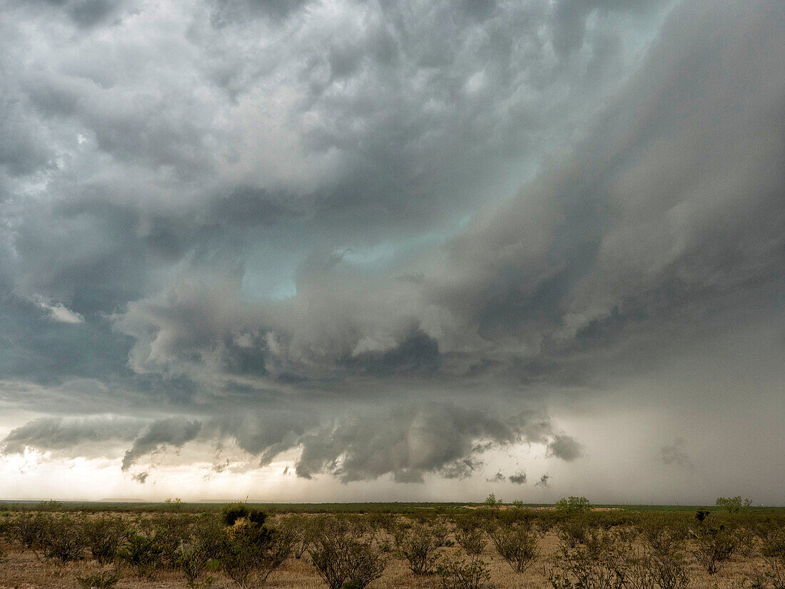 Super Cell Storm Over Texas.