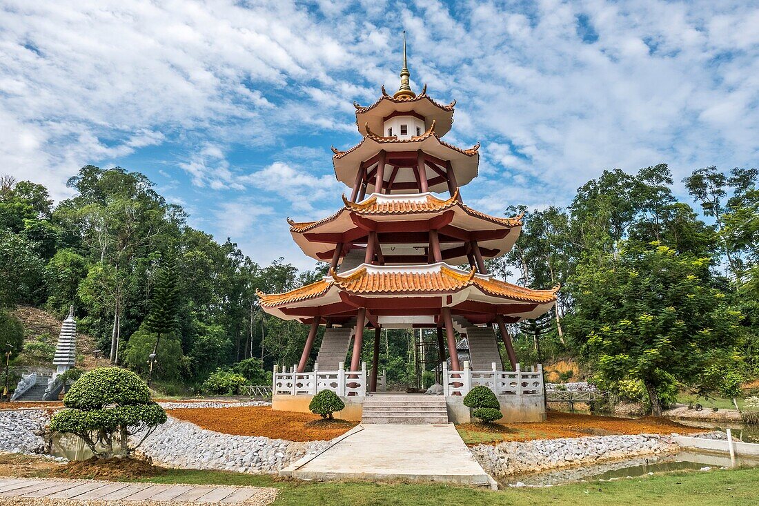The Buddhist Village, Kuching, Sarawak, Malaysia.