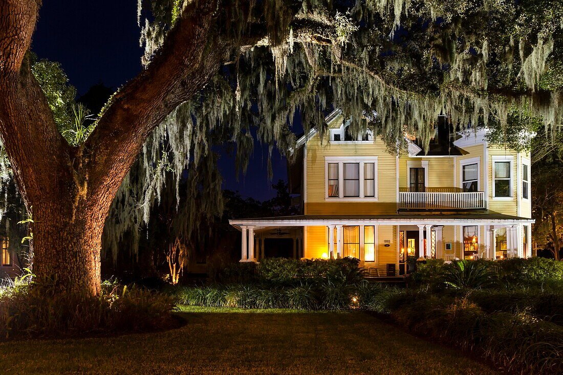 The Hoyt House, Circa 1905, in historic Fernandina Beach, Florida.