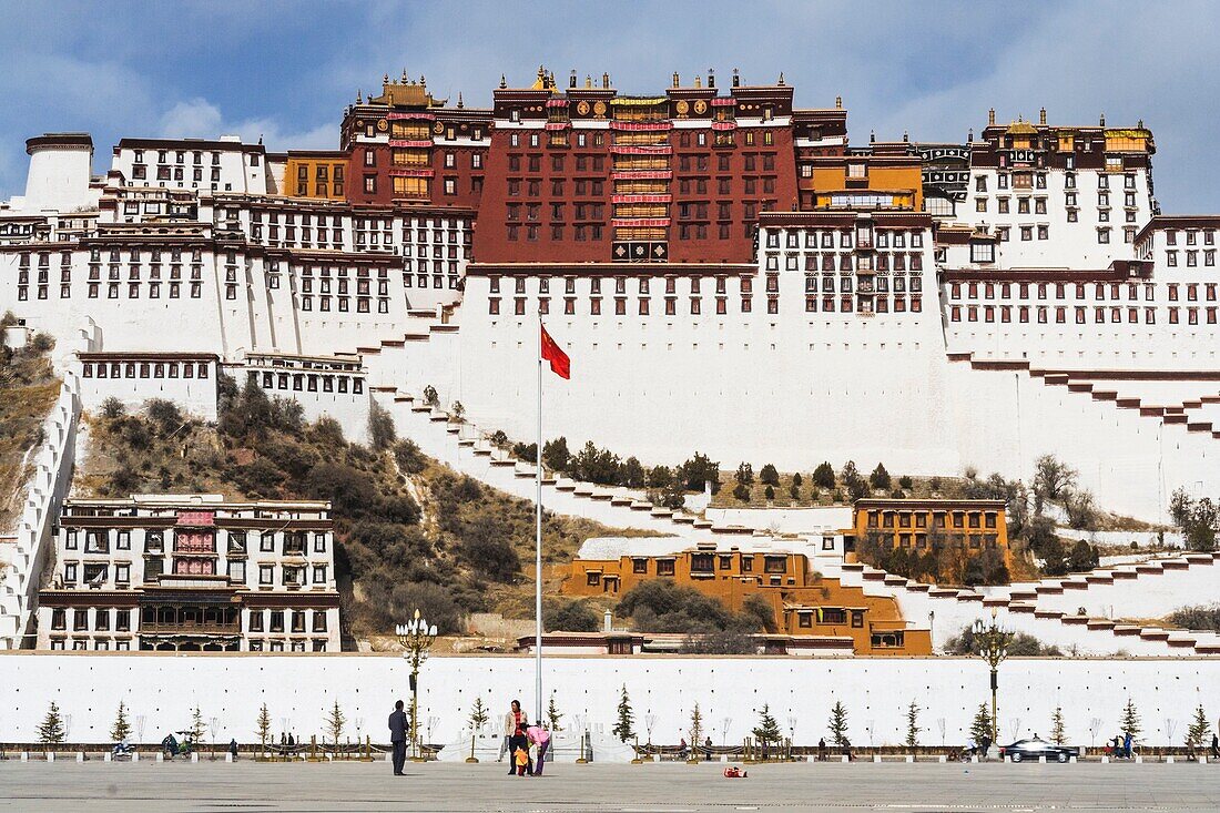 Potala palace. Lhasa, Tibet.