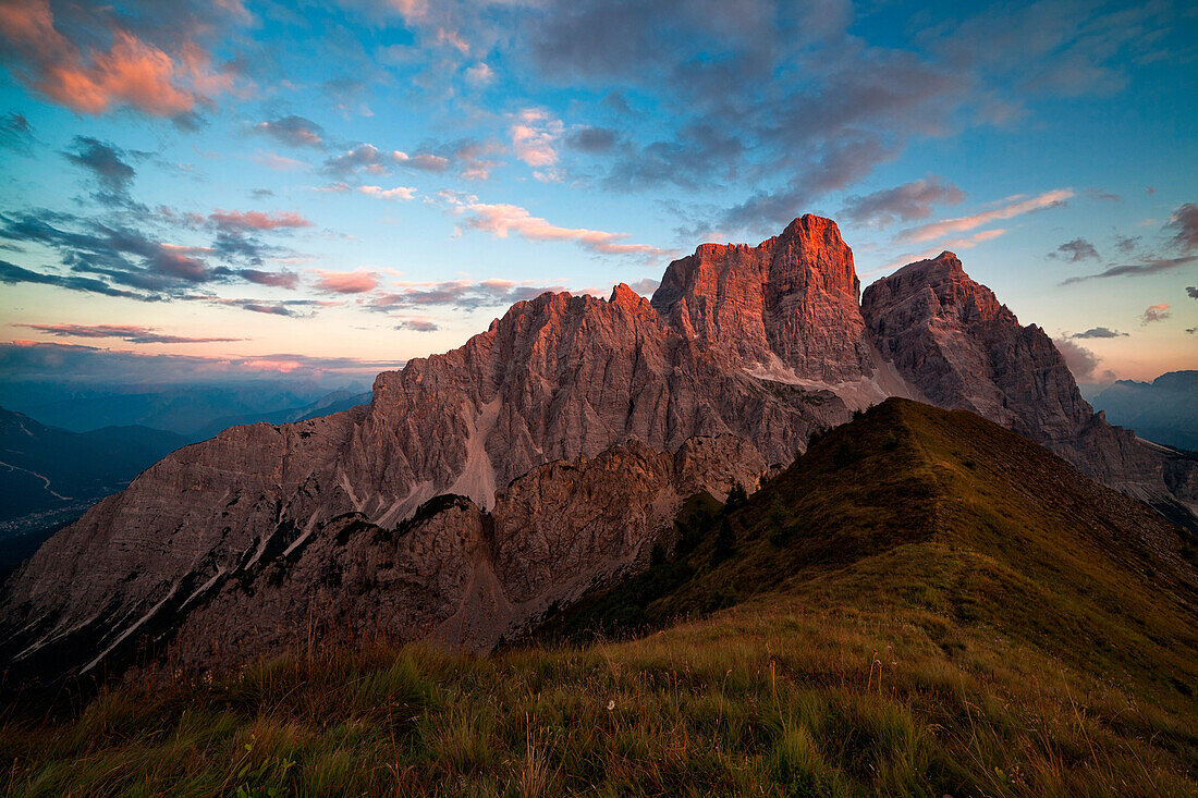 Pelmo Mount, Eastern Dolomites, Borca di Cadore, Belluno, Veneto, Italy.