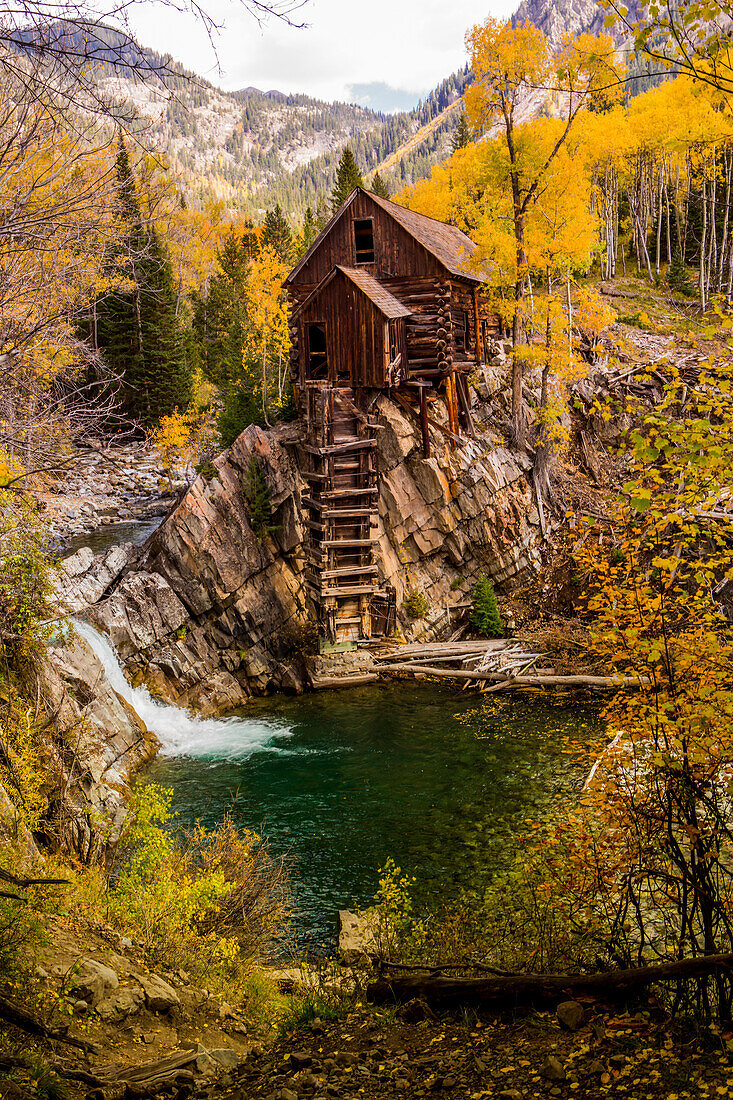 The Crystal Mill, Marble, Colorado, United States of America, North America