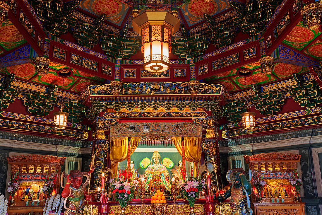 Masobyo-Tempel, Chinatown, Yokohama, Insel Honshu, Japan, Asien