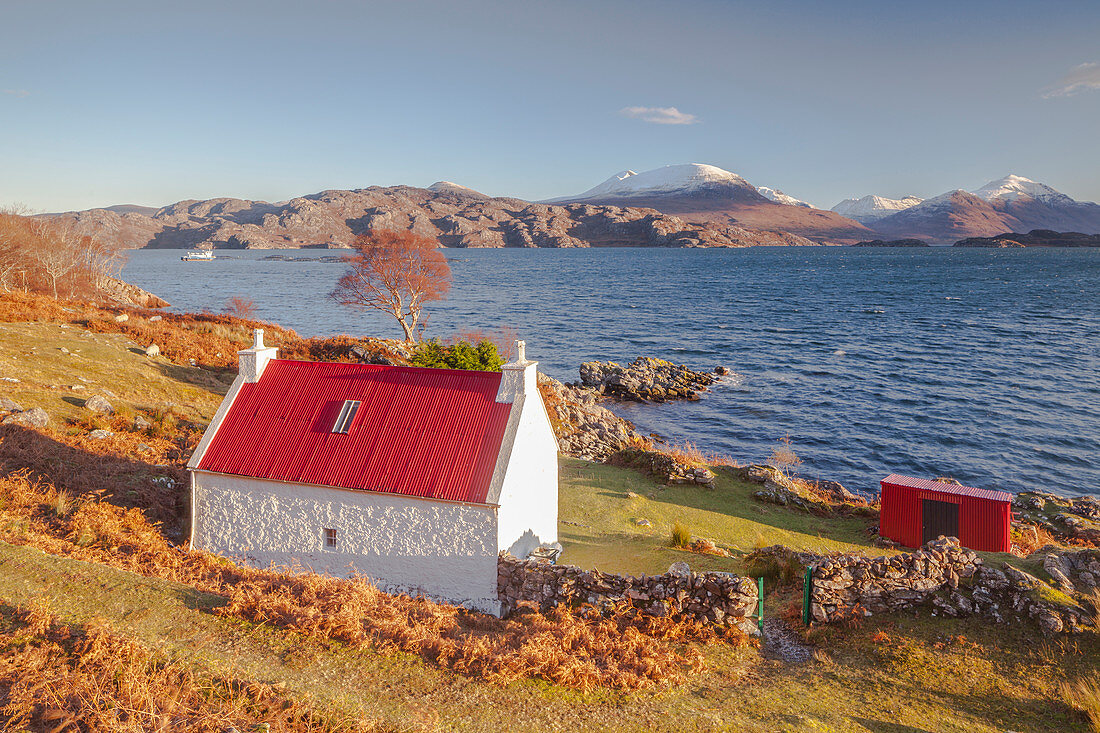 Upper Loch Torridon in Wester Ross, Highlands, Scotland, United Kingdom, Europe