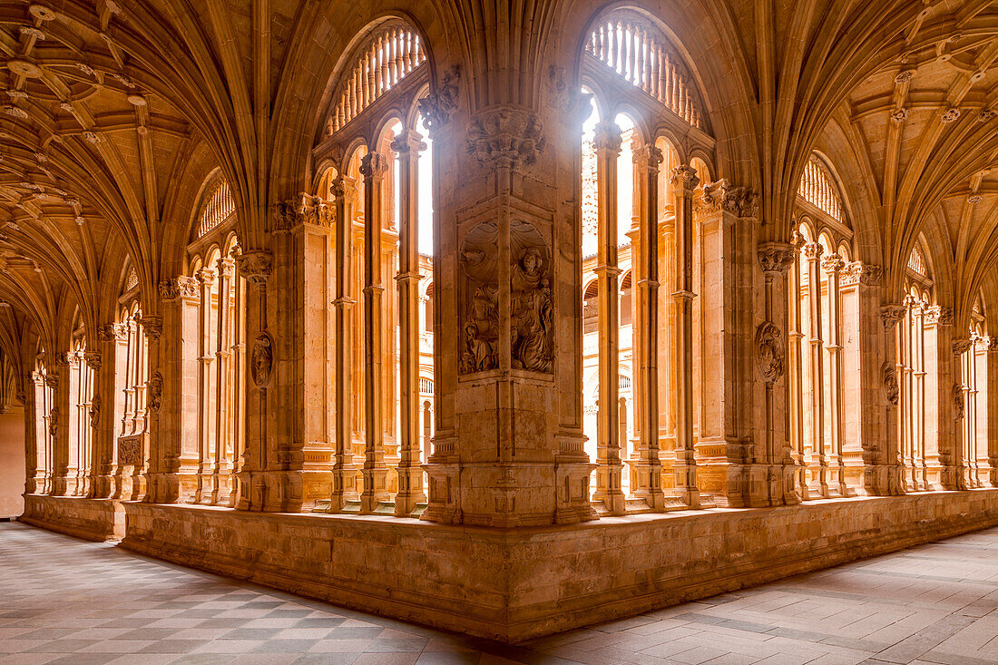 Das Kloster von Convento de San Esteban in Salamanca, Kastilien und Leon, Spanien, Europa