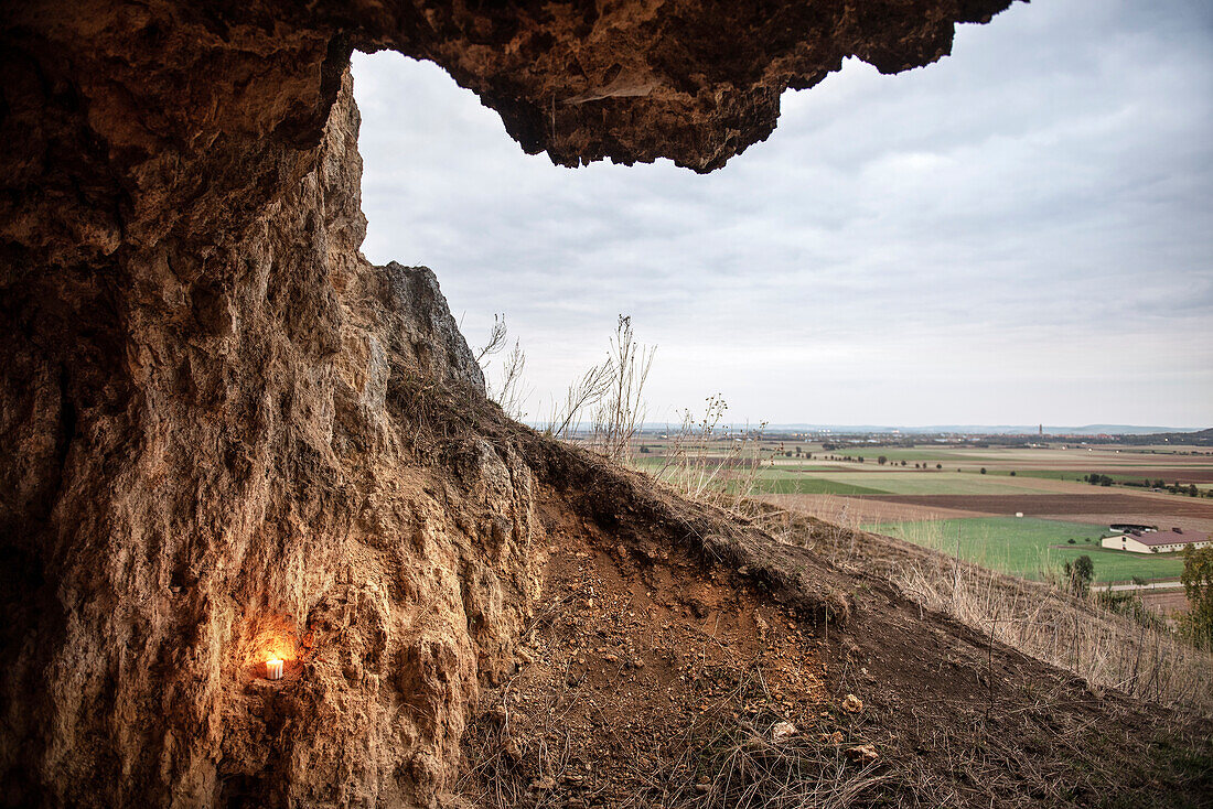 Andachtsstätte am Goldberg, GEO Park Nördlinger Ries, Großraum Nördlingen, Bayern, Deutschland