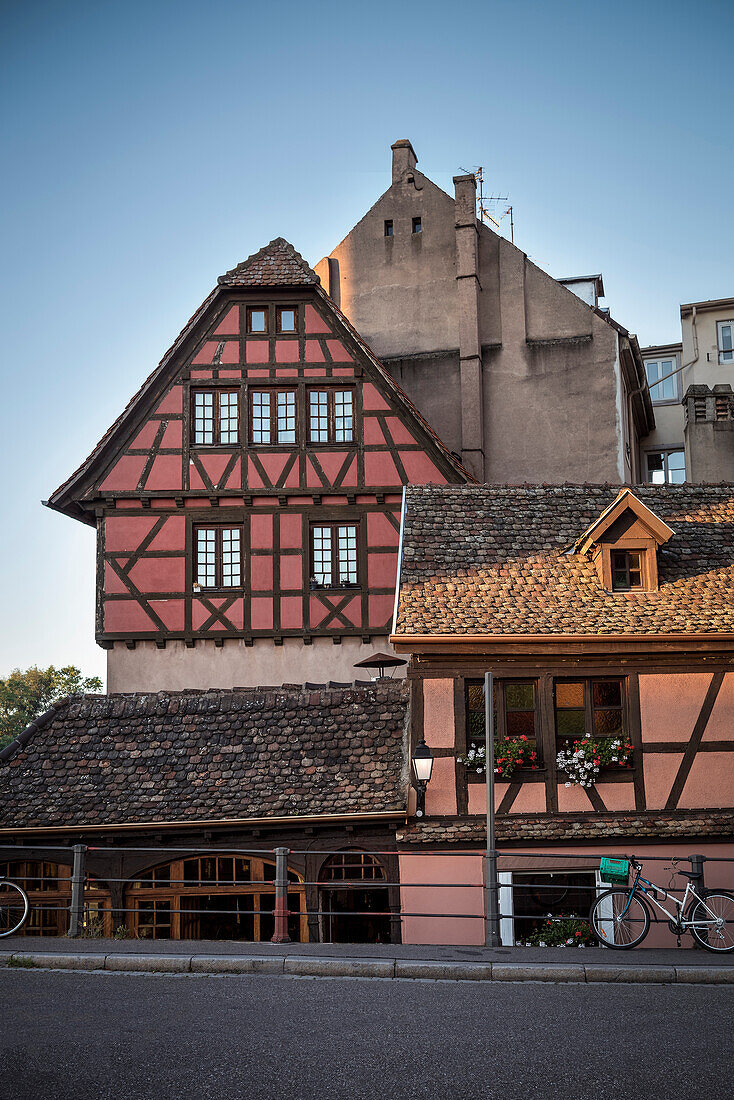 Timberframe houses in the historical centre of Strasbourg, Alsace, France