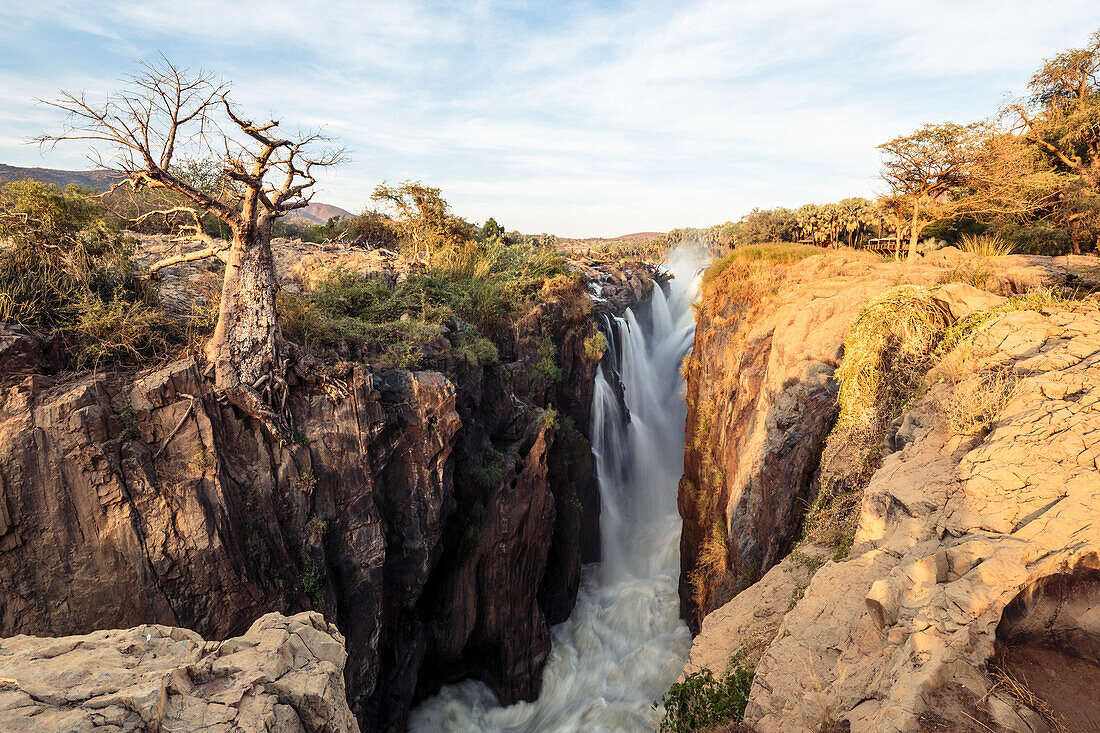 Epupa Wasserfall, Kunene Fluss, Namibia, Afrika