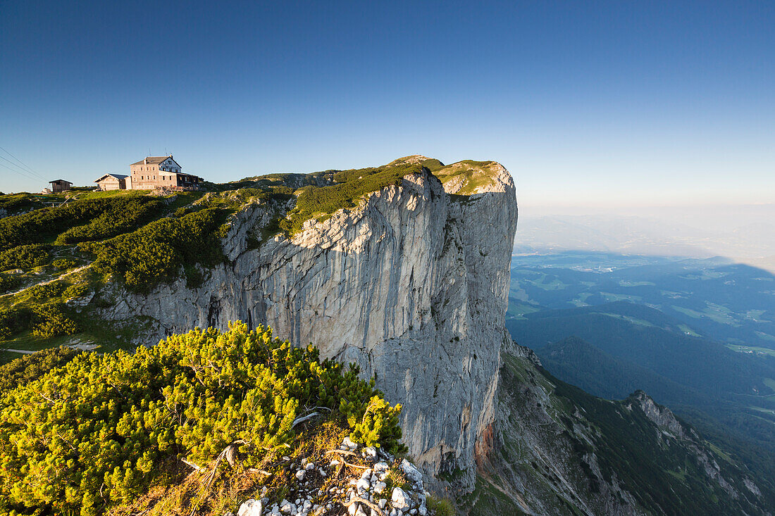 Störhaus Alpine hut at Untersberg, Berchtesgadener Land, Bavaria, Germany, Europe