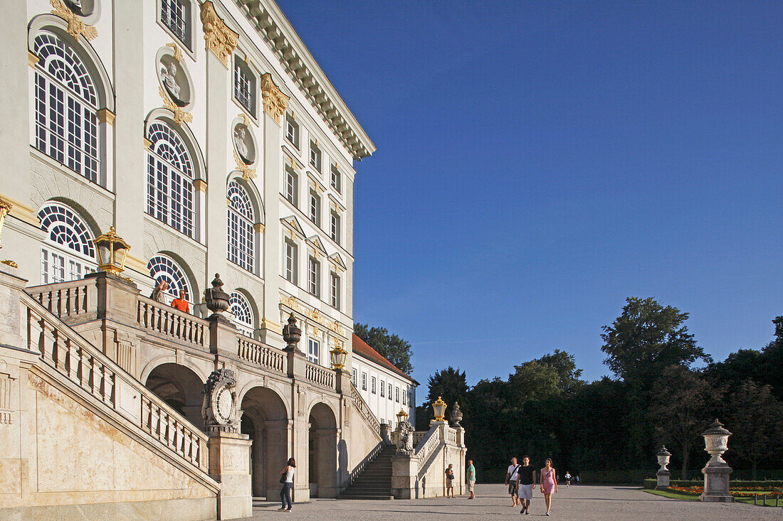 Schloss Nymphenburg, Gern, München, Oberbayern, Bayern, Deutschland