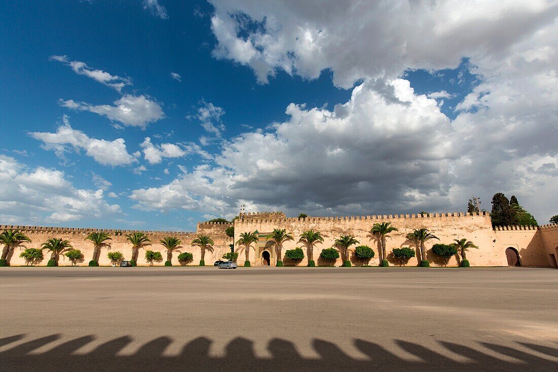 North Africa,Morocco,Meknes district. Royal Palace.