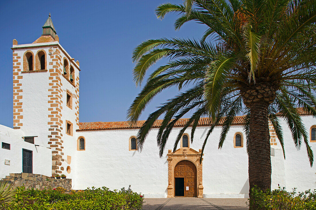Santa Maria de Betancuria church, Betancuria village, Fuerteventura island, Canary archipelago, Spain, Europe.