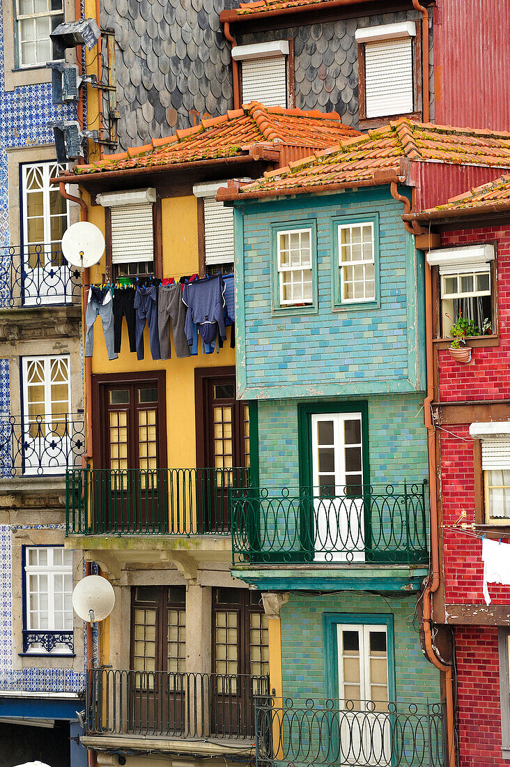 Ribeira district, Porto, Portugal.