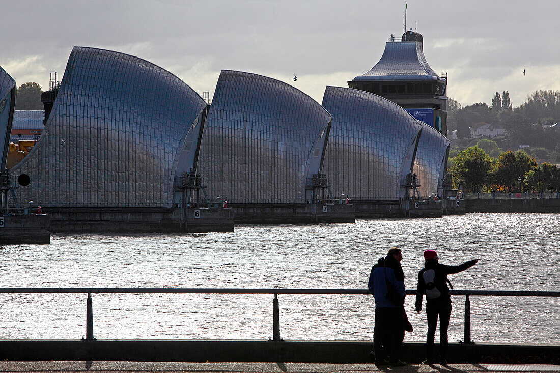 Thames Barrier, Docklands, London, England