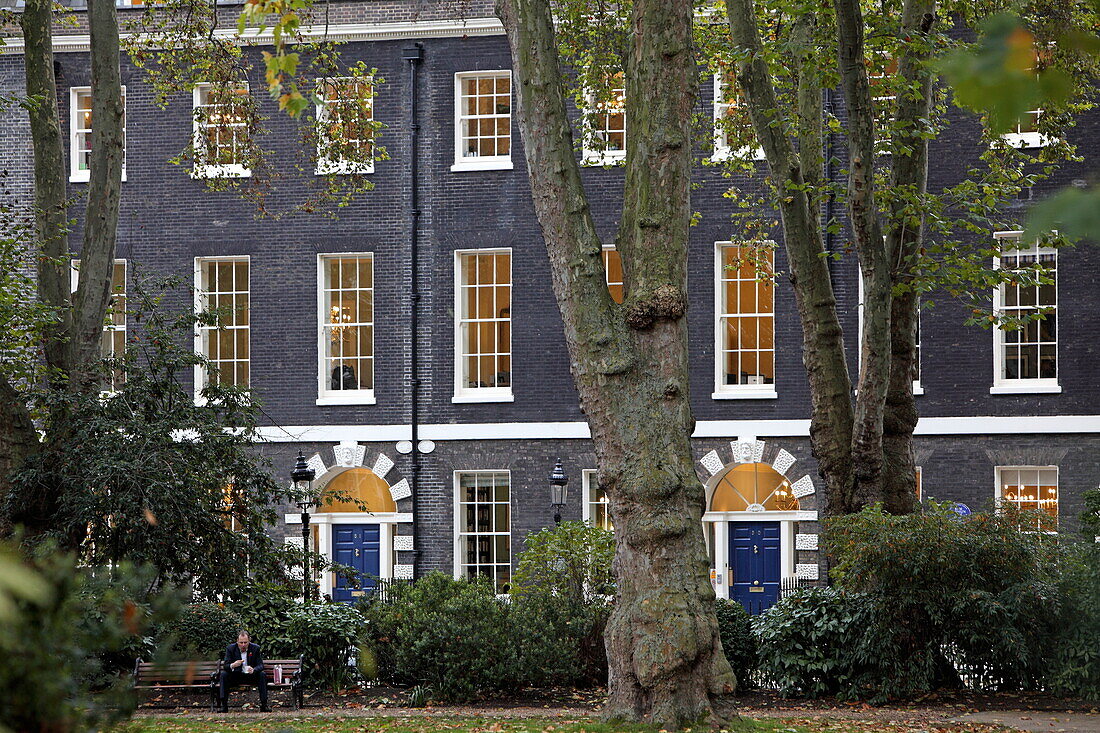 Bedford Square, Holborn, London, Great Britain