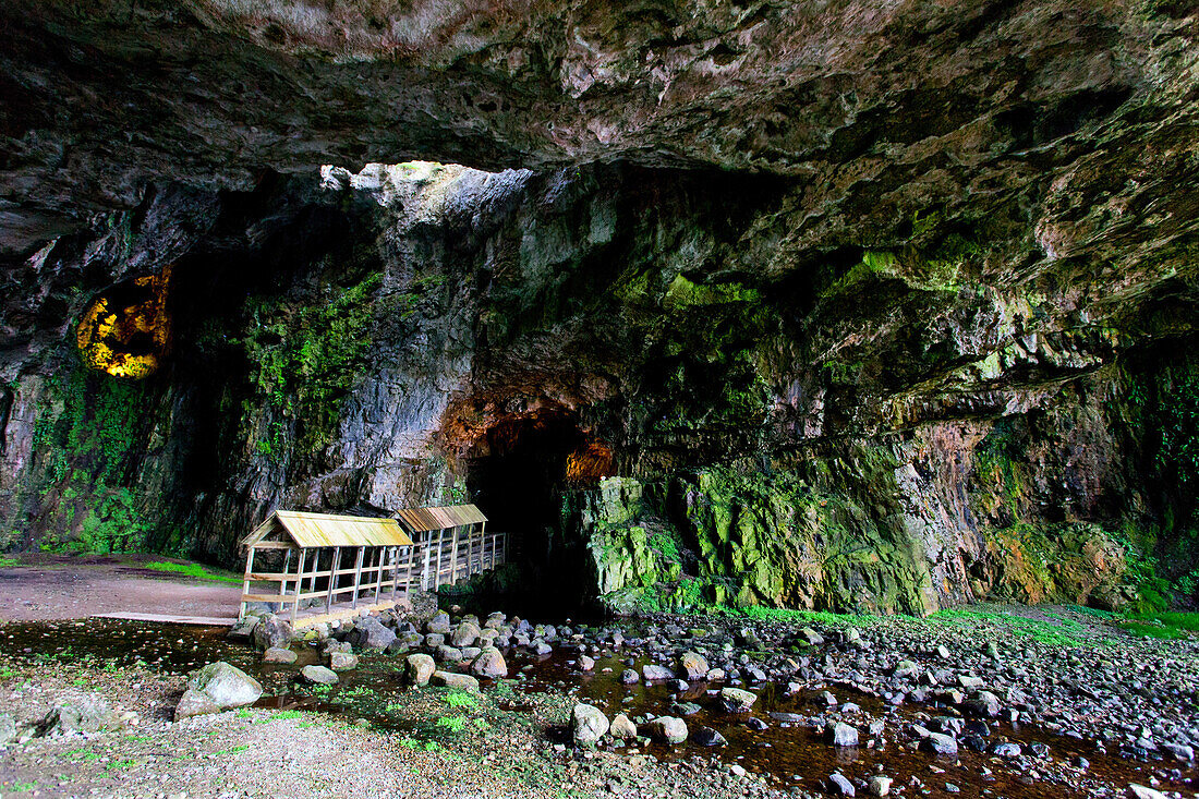 Smoo Cave, Cave, Highlands, Coast, North, Durness, Scotland
