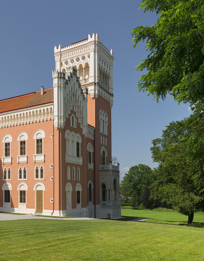 Castle Rotenturm, Rotenturm at the Pinka, Burgenland, Austria