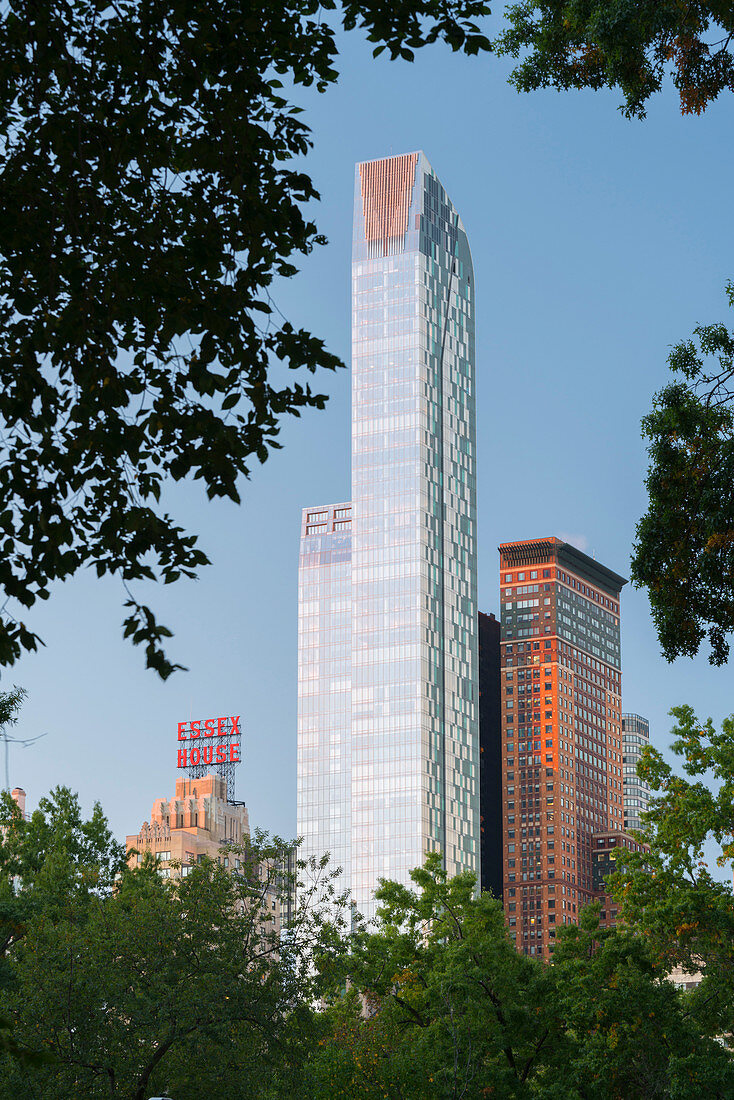 One57 Tower, Central Park, Manhattan, New York City, New York, USA