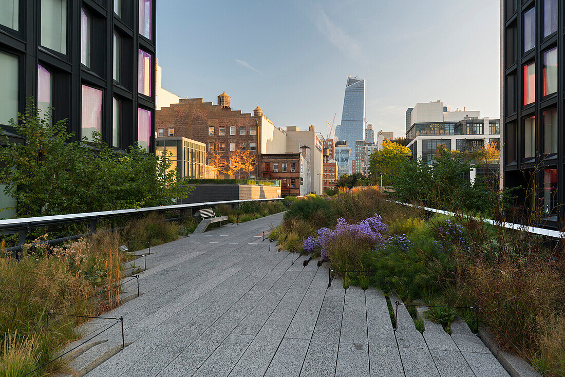 The Highline Park, Manhattan, New York City, New York, USA