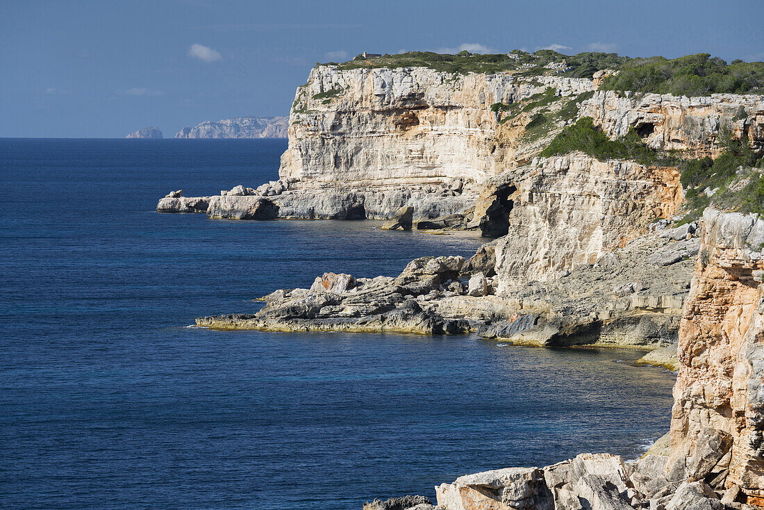 Cliffs at Llombards, Mallorca, Balearics, Spain