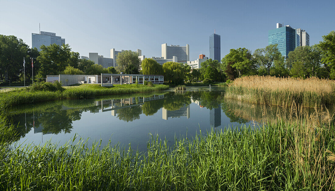 Donaupark, Donaustadt, UNO City, 22nd District Donaustadt, Vienna, Austria