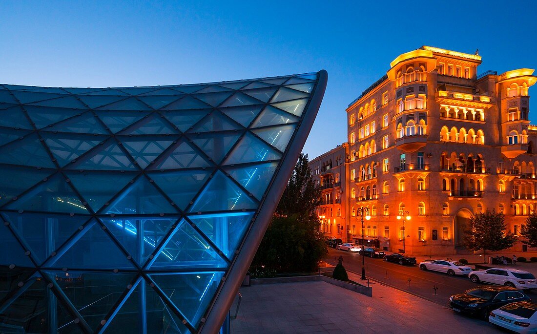 Underground Station, Baku City, Azerbaijan, Middle East.