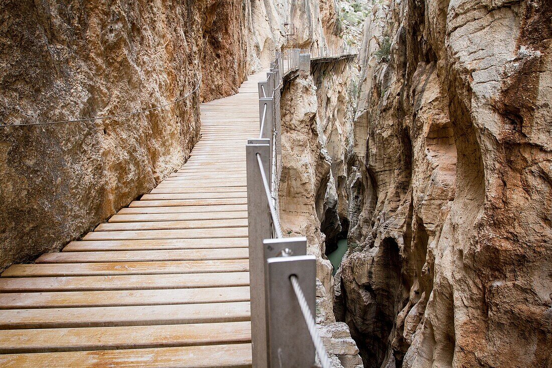 Caminito del Rey, Málaga, Spain.