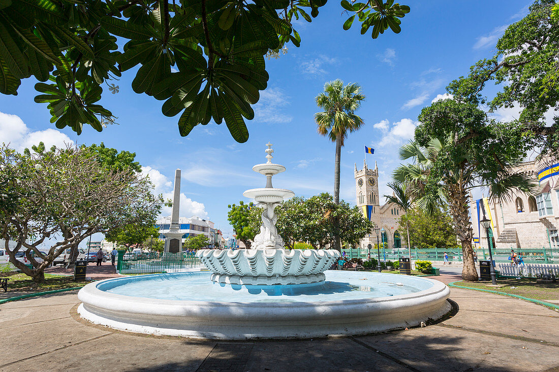 National Heroes Square, Bridgetown, St. Michael, Barbados, West Indies, Caribbean, Central America
